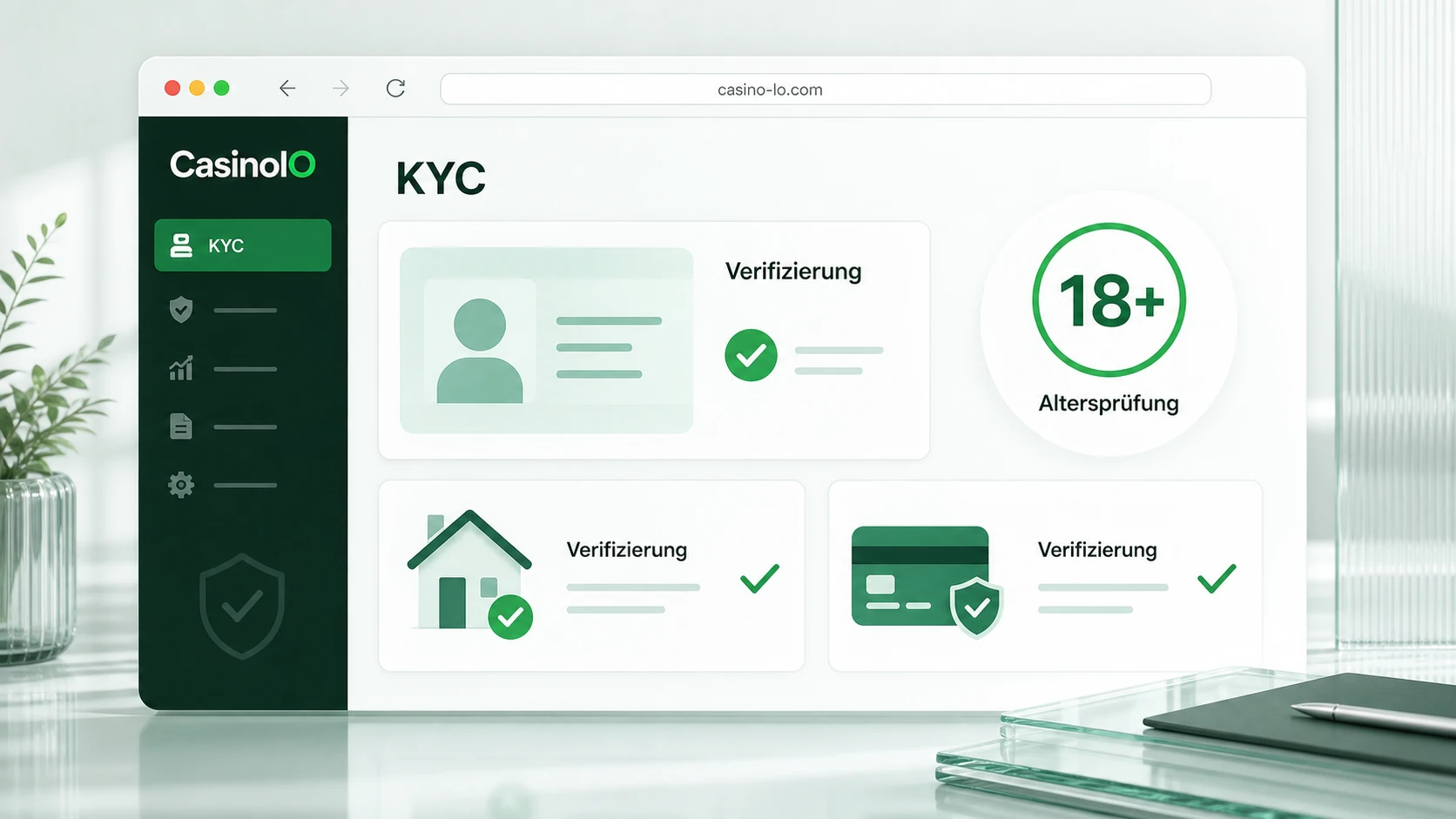 KYC, Altersprüfung und Verifizierung